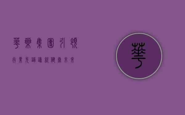 华药集团，引领行业先锋，铸就健康未来