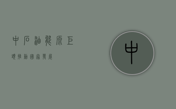 中石油，能源巨头推动国家发展