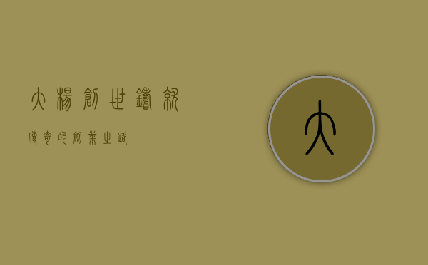 大杨创世，铸就传奇的创业之路