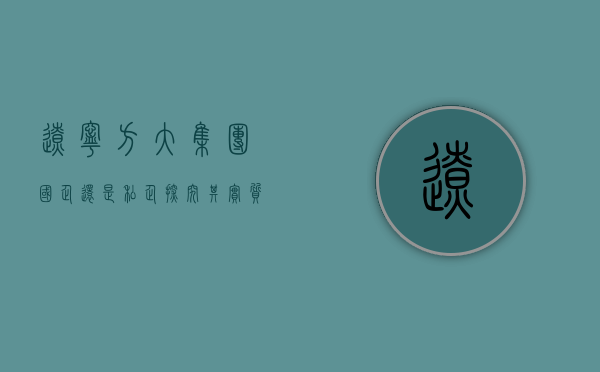 辽宁方大集团，国企还是私企？探究其实质