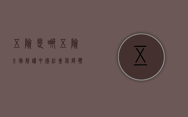 五险是哪五险？全面解读中国社会保障体系中的五大保险