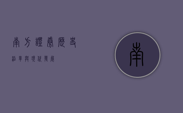 南方证券，历史沿革与现代发展