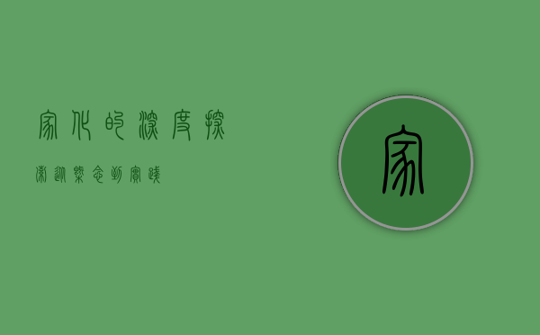 家化的深度探索，从概念到实践