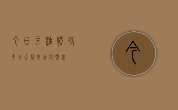 今日豆油价格，市场走势分析与预测