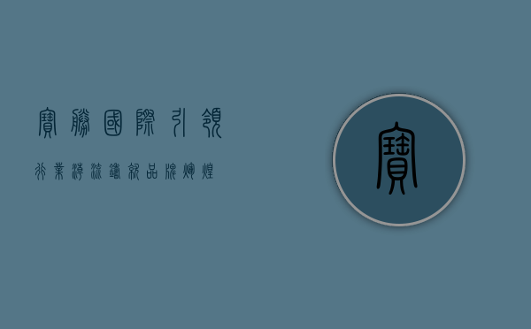 宝胜国际，引领行业潮流，铸就品牌辉煌