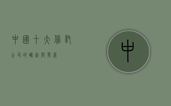 中国十大信托公司的崛起与发展
