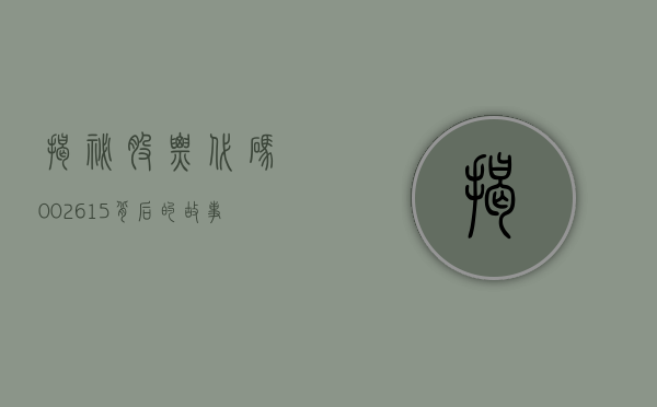 揭秘股票代码，002615背后的故事