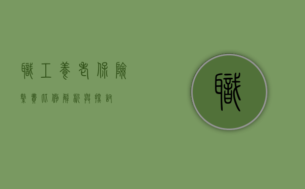 职工养老保险缴费比例，解析与探讨