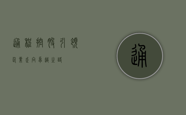 通程控股，引领企业走向卓越之路