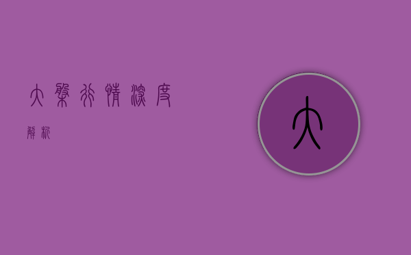 大盘行情深度解析