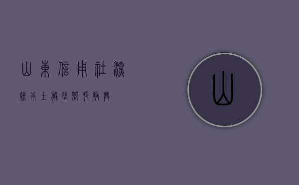 山东信用社，深耕本土，服务乡村振兴