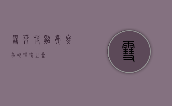 雪莱特,照亮冬季的璀璨之星