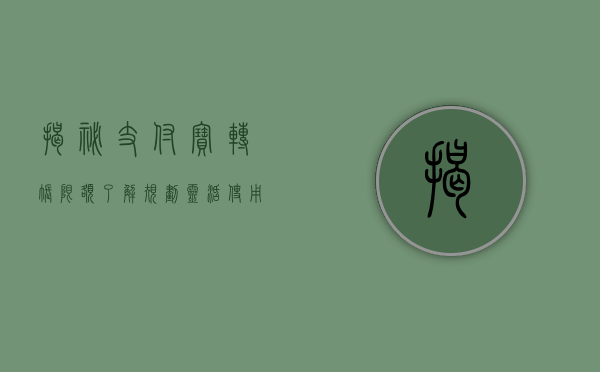 揭秘支付宝转账限额，了解、规划、灵活使用