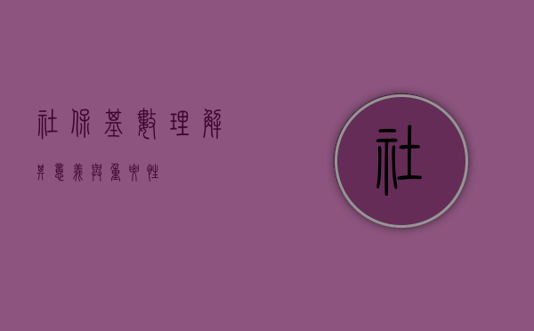 社保基数，理解其意义与重要性