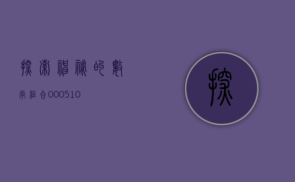 探索神秘的数字组合，000524