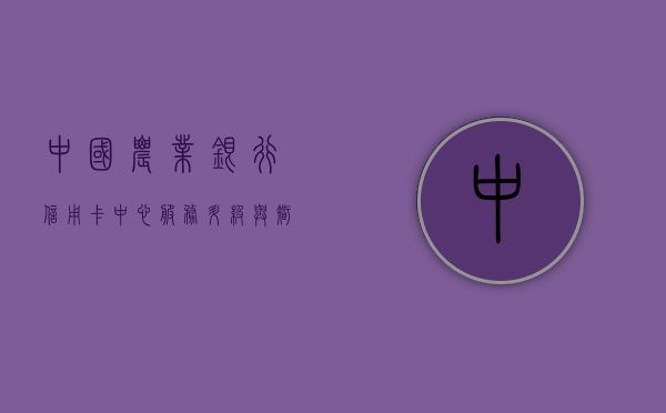 中国农业银行信用卡中心，服务升级与金融创新的前沿阵地