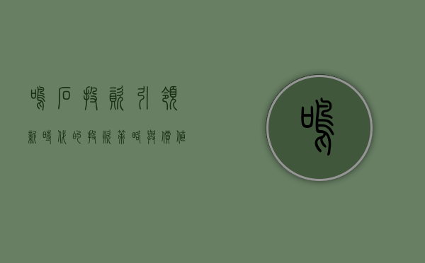 鸣石投资,引领新时代的投资策略与价值创造