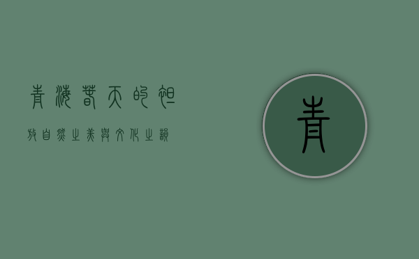 青海春天的绽放，自然之美与文化之韵