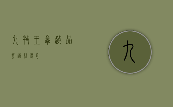 九牧王，卓越品质，铸就传奇