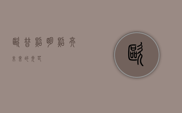 欧普照明，照亮未来的光芒