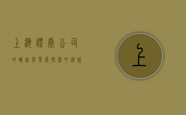 上海证券公司的崛起与发展，探索中国资本市场的先锋力量