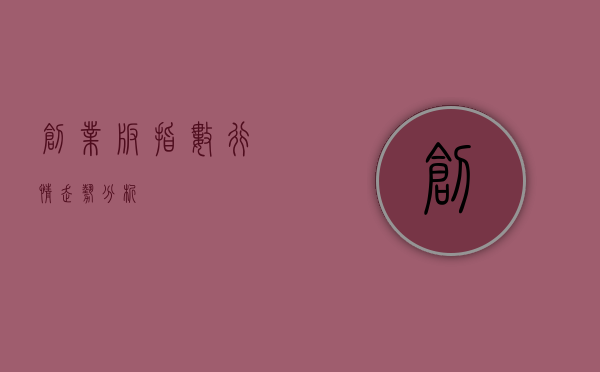 创业板指数行情走势分析