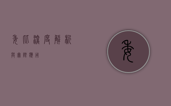 委比，深度解析与实际应用