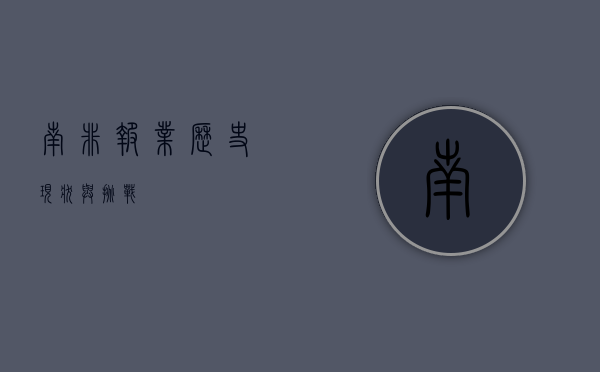 南非报业，历史、现状与挑战