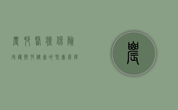 农村医疗保险，守护乡村健康的坚实屏障