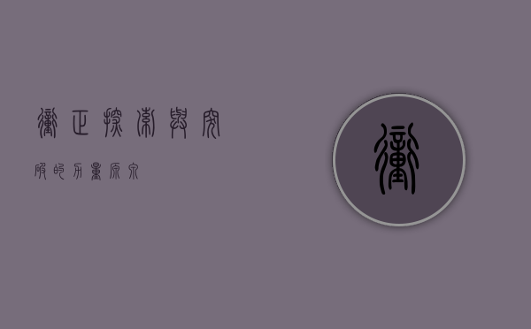 冲正，探索与突破的力量源泉
