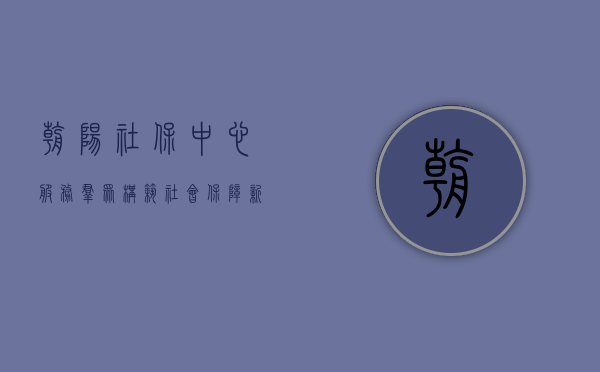 朝阳社保中心，服务群众，构筑社会保障新篇章