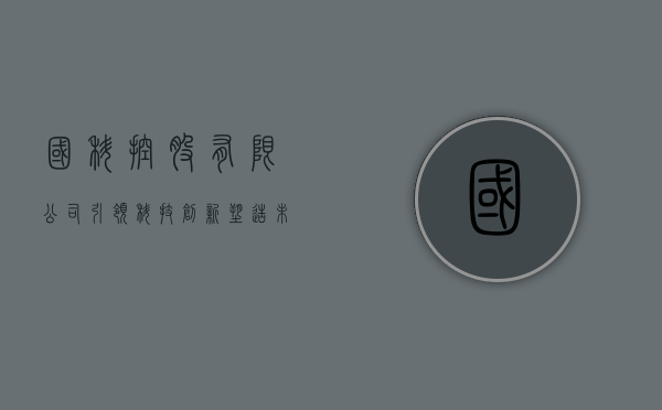 国科控股有限公司，引领科技创新，塑造未来之光