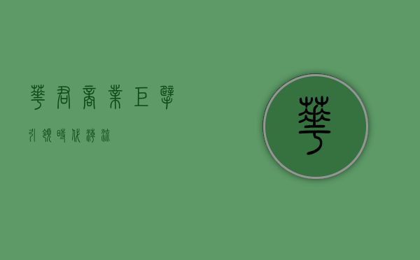 华君，商业巨擘，引领时代潮流