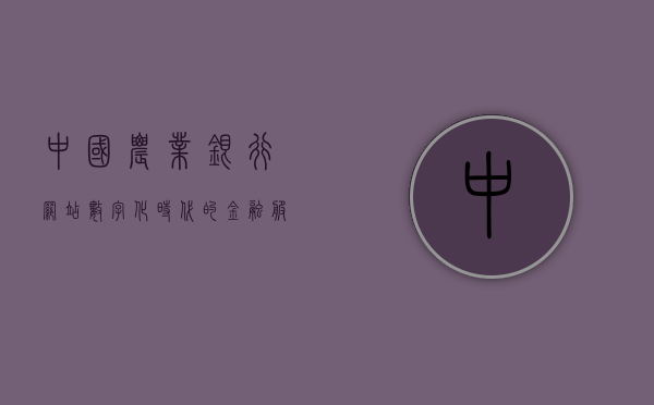 中国农业银行网站，数字化时代的金融服务领航者
