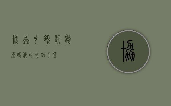 协鑫，引领新能源时代的先锋力量