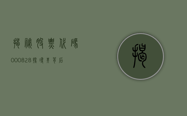 揭秘股票代码000828—探寻其背后的故事与未来展望