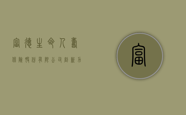 富德生命人寿保险股份有限公司,创新力量与稳健发展的融合