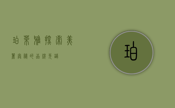 珀莱雅，探索美丽奥秘的品牌先锋