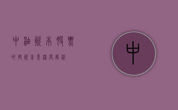 中油资本股票的投资前景深度解析