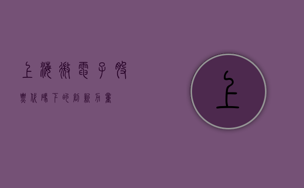 上海微电子，股票代码下的创新力量