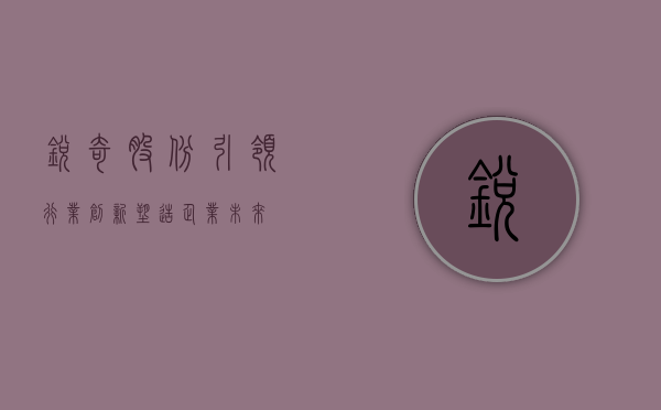 锐奇股份，引领行业创新，塑造企业未来