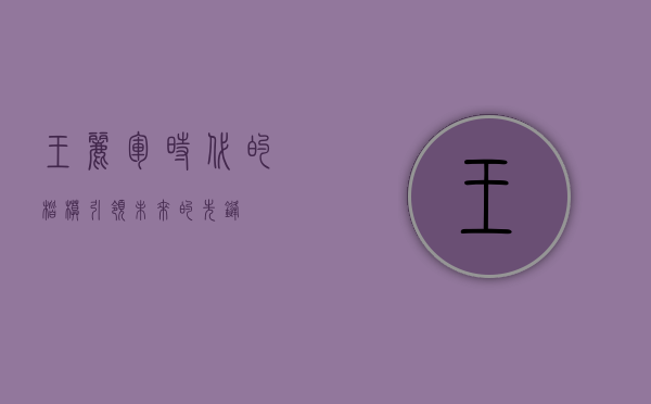 王丽军，时代的楷模，引领未来的先锋