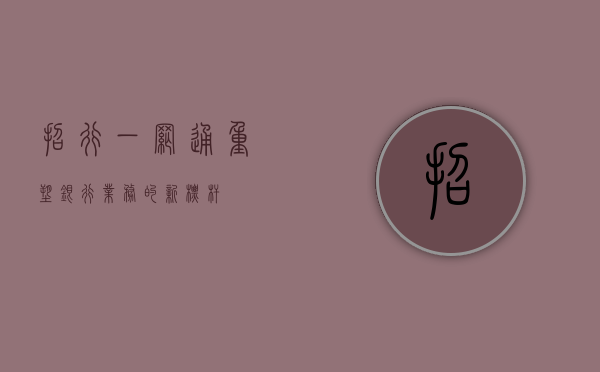 招行一网通，重塑银行业务的新标杆