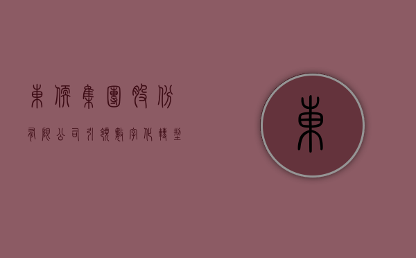 东软集团股份有限公司，引领数字化转型，塑造智能未来