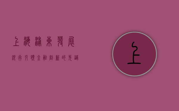 上海浦东发展银行，引领金融创新的先锋力量