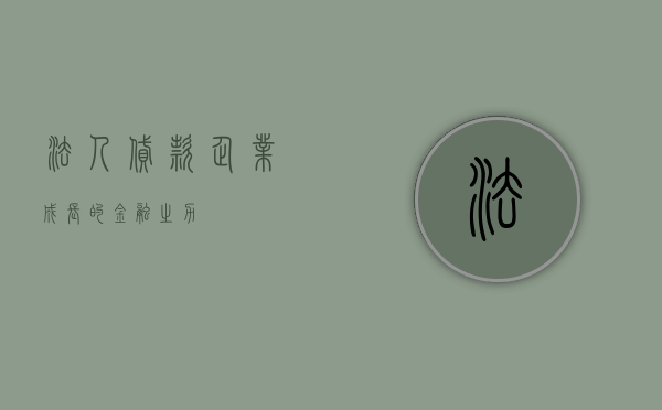 法人贷款，企业成长的金融之力