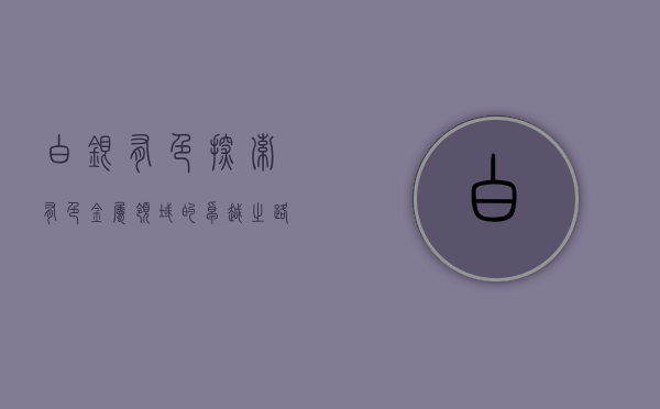 白银有色，探索有色金属领域的卓越之路