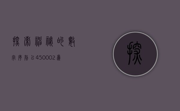 探索神秘的数字序列—以450002为中心的故事