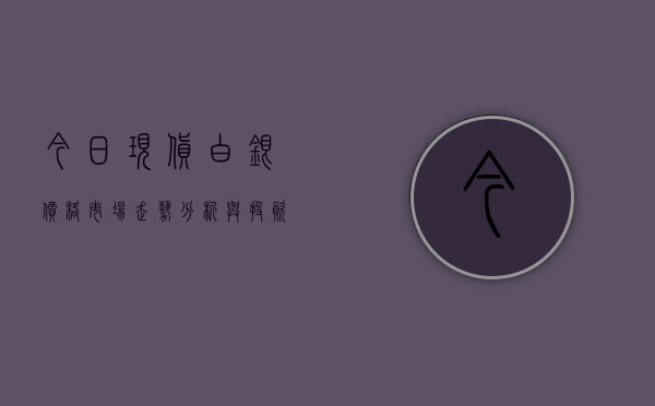 今日现货白银价格，市场走势分析与投资前景展望