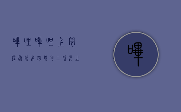 哔哩哔哩上市,探索资本市场的二次元之旅